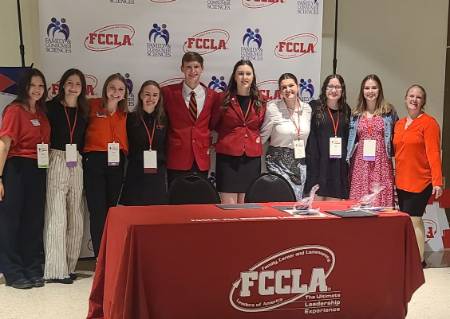 FCCLA group photo
