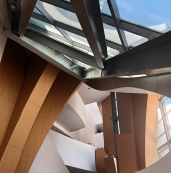 Picture of interior with interesting lines