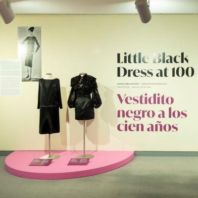 Little Black Dress Musesum display