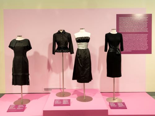 Little Black Dress Museum Display