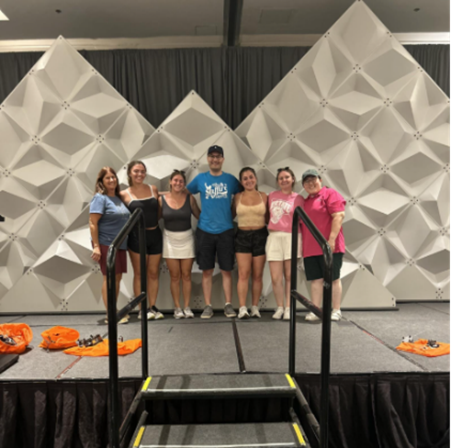 HM 504 cohort lined up together