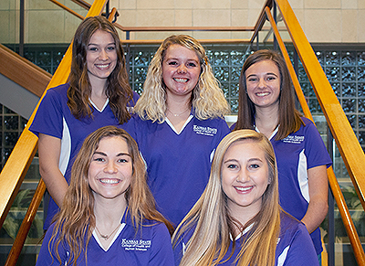 FSHS 2019-2020 Ambassadors: Megan Klug, Lauren Herbster, Kaylee Konda, Molly Maddy, and Merani Rivarola