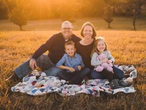 Melinda Markham and family