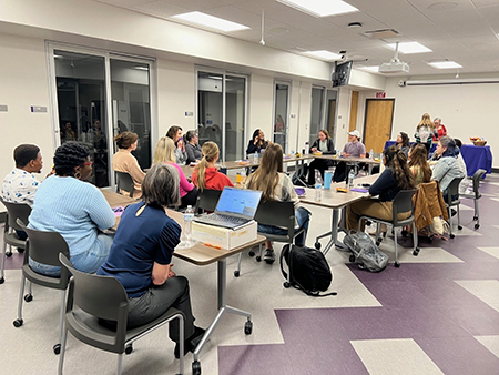 Remodeled 115 classroom space
