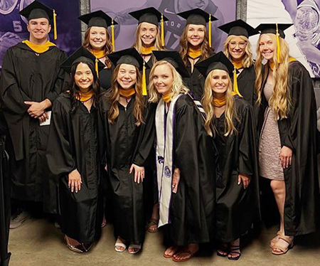 First Dietetic Internship Cohort Graduates