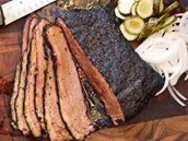 Brisket cooked