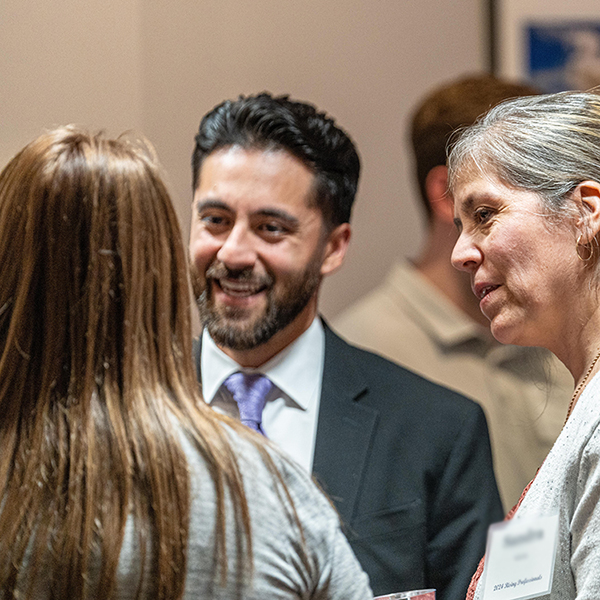 Alumni at Rising Professional event