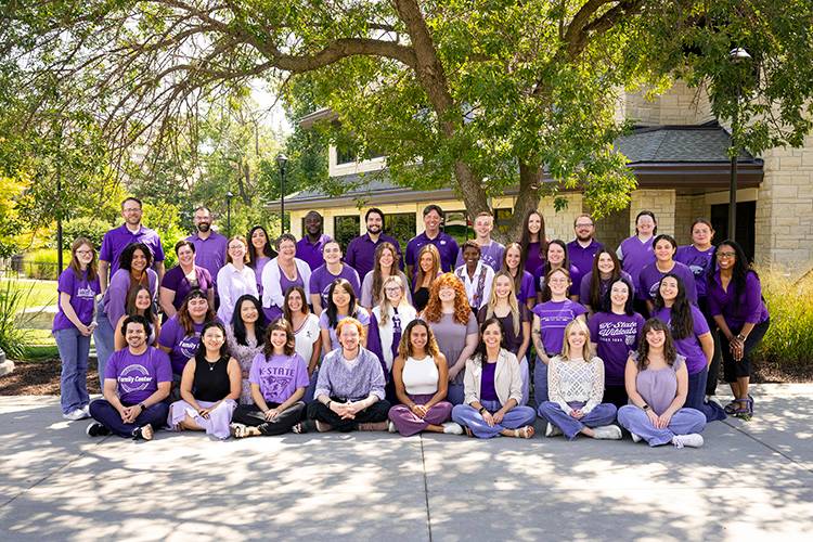 A photo of all CFT faculty and students