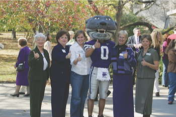 Dr. Kellett with guests