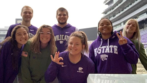 HHS Students at Bill Snyder Family Stadium