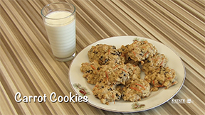 carrot cookies recipe picture